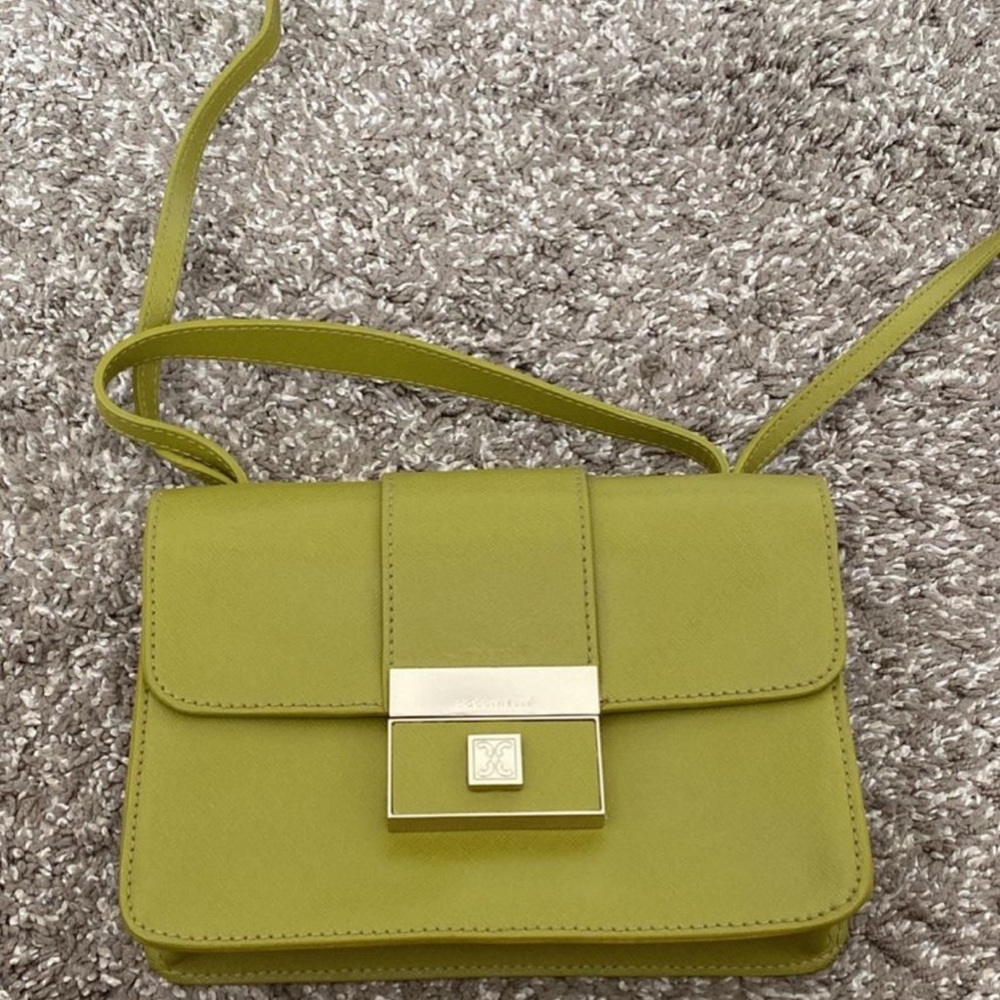 Coccinelle green crossbody/handbag